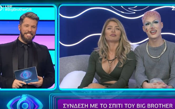 Big Brother: Σοφία Δανέζη και Θέμης Κανέλλος έβαλαν στον «πάγο» την σχέση τους on air