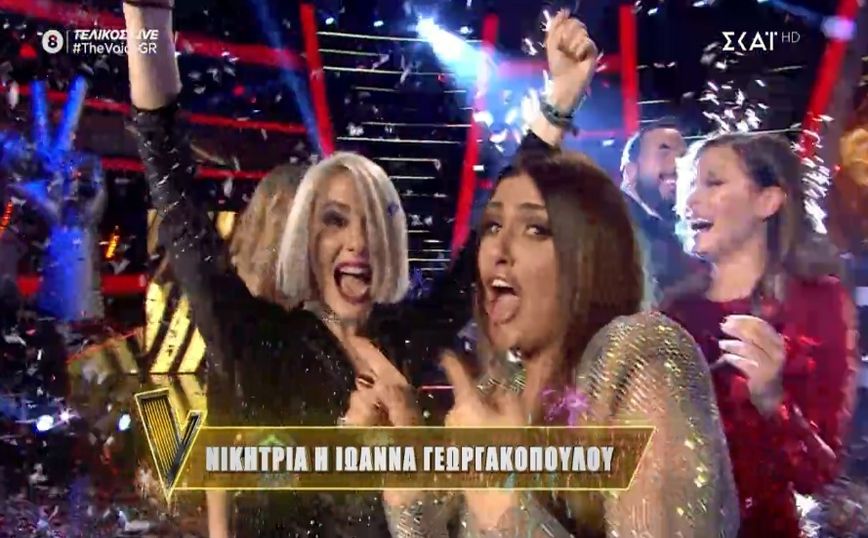 Τελικός The Voice: Μεγάλη νικήτρια η Ιωάννα Γεωργακοπούλου