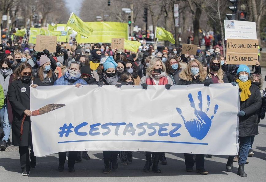 Διαδηλώσεις στον Καναδά για μαζικές γυναικοκτονίες σε οκτώ εβδομάδες