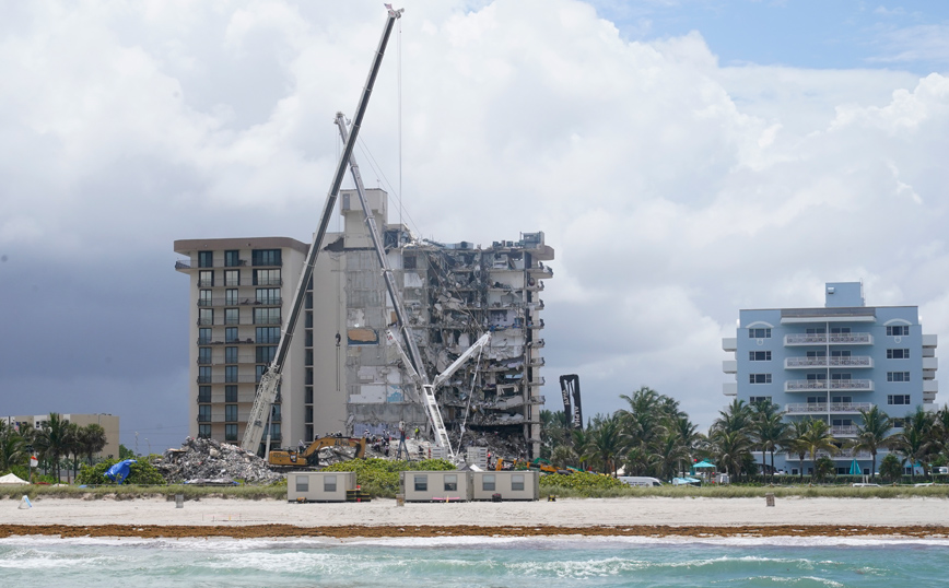 Κατάρρευση κτιρίου στο Μαϊάμι: Στους 94 οι νεκροί, 22 αγνοούμενοι
