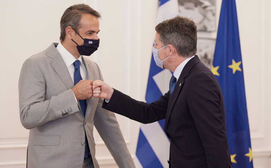 Μητσοτάκης στον πρόεδρο του Eurogroup: Δεν σταματήσαμε τις μεταρρυθμίσεις