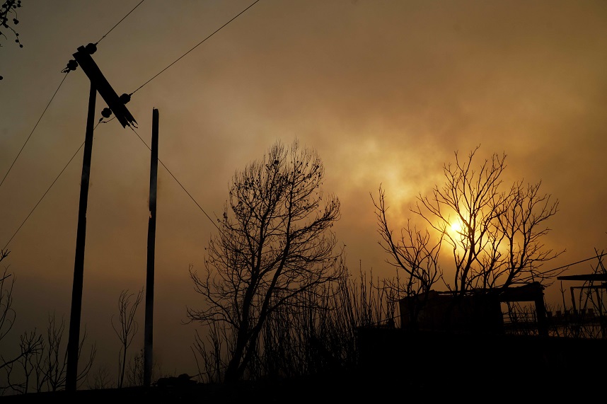 Φωτιά στην Ηλεία: Σε έκτακτη ανάγκη κοινότητες του Δήμου Πύργου