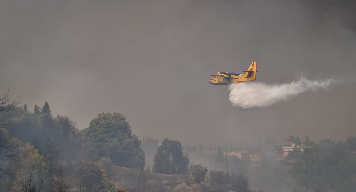 Αεροναυπηγός: Η Ελλάδα φέτος πήρε σχεδόν όλα τα διαθέσιμα μέσα αεροπυρόσβεσης