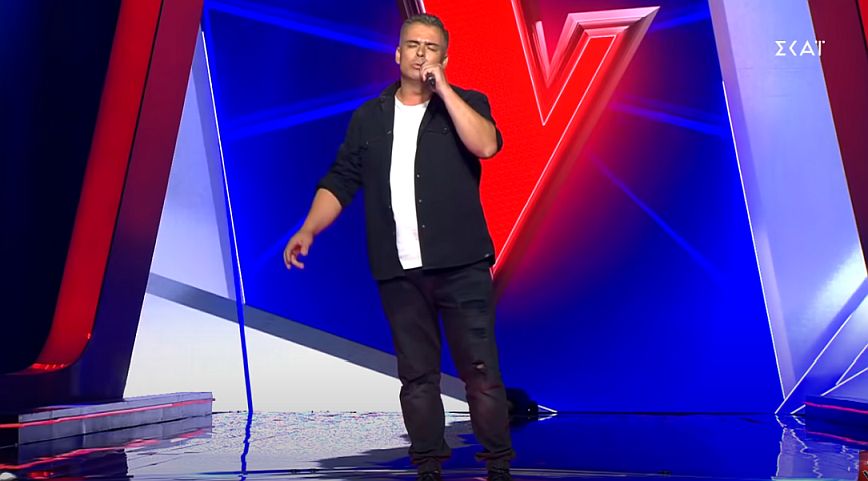 The Voice: Τραγουδιστής με τεράστια λαϊκή επιτυχία ανέβηκε στη σκηνή