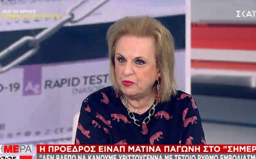 Κορονοϊός &#8211; Παγώνη: Να μην γίνουν παρελάσεις και εορταστικές εκδηλώσεις τον Οκτώβριο