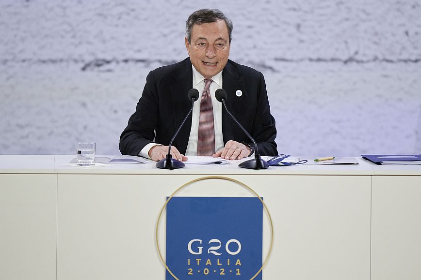 Μάριο Ντράγκι για αποφάσεις G20 για κλίμα: Θέλουμε να κριθούμε για όσα θα κάνουμε, όχι για όσα λέμε