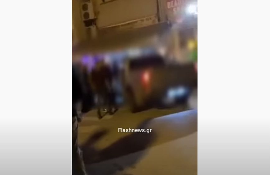 Κρήτη: Δεν του επιτράπηκε η είσοδος σε μπαρ και μπούκαρε με το αυτοκίνητο &#8211; Δείτε το βίντεο