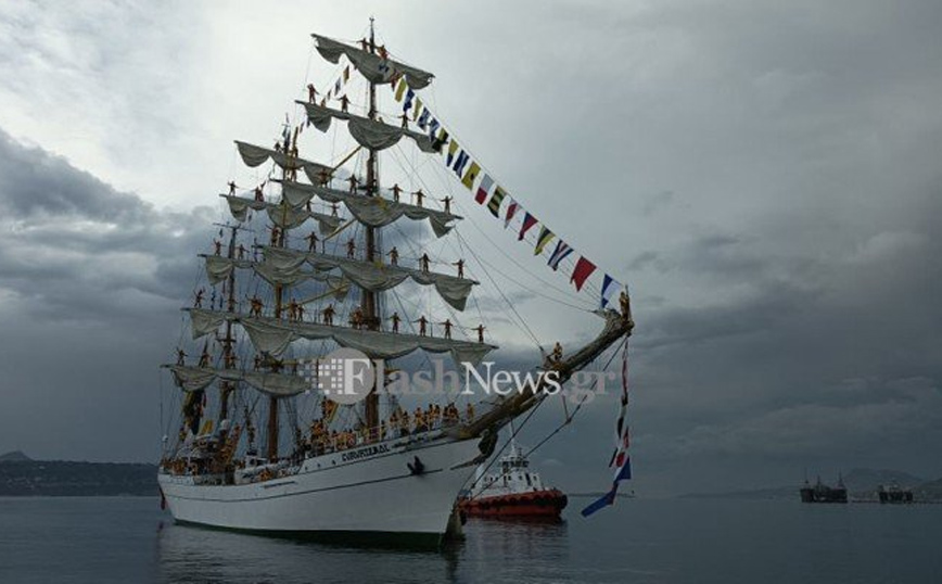 Ξανά στη Σούδα το εντυπωσιακό μεξικάνικο ιστιοφόρο ARM CUAUHTEMOC Ξανά στη Σούδα το εντυπωσιακό μεξικάνικο ιστιοφόρο ARM CUAUHTEMOC