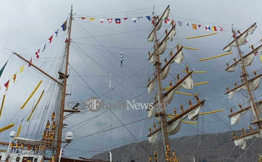 Ξανά στη Σούδα το εντυπωσιακό μεξικάνικο ιστιοφόρο ARM CUAUHTEMOC Ξανά στη Σούδα το εντυπωσιακό μεξικάνικο ιστιοφόρο ARM CUAUHTEMOC