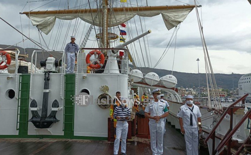 Ξανά στη Σούδα το εντυπωσιακό μεξικάνικο ιστιοφόρο ARM CUAUHTEMOC Ξανά στη Σούδα το εντυπωσιακό μεξικάνικο ιστιοφόρο ARM CUAUHTEMOC