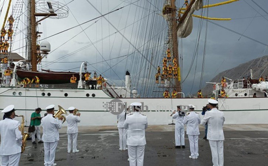 Ξανά στη Σούδα το εντυπωσιακό μεξικάνικο ιστιοφόρο ARM CUAUHTEMOC Ξανά στη Σούδα το εντυπωσιακό μεξικάνικο ιστιοφόρο ARM CUAUHTEMOC