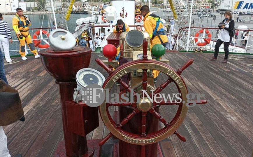 Ξανά στη Σούδα το εντυπωσιακό μεξικάνικο ιστιοφόρο ARM CUAUHTEMOC Ξανά στη Σούδα το εντυπωσιακό μεξικάνικο ιστιοφόρο ARM CUAUHTEMOC