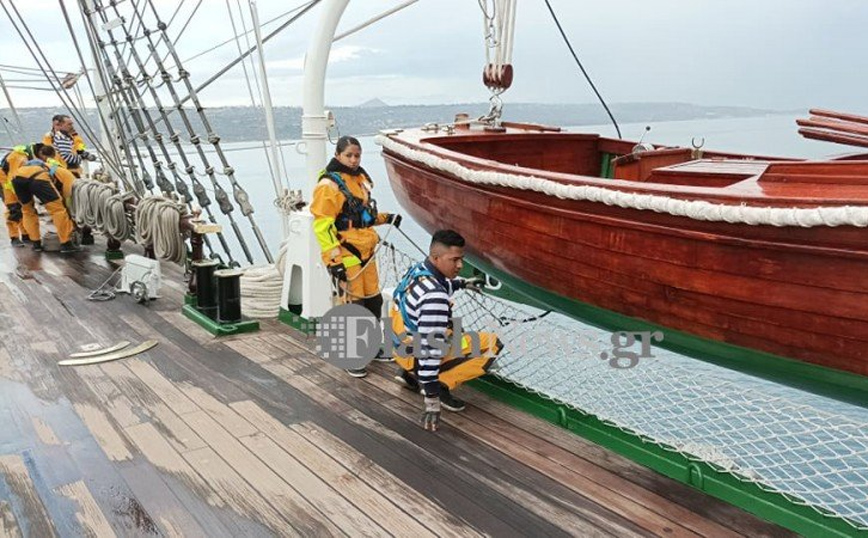 Ξανά στη Σούδα το εντυπωσιακό μεξικάνικο ιστιοφόρο ARM CUAUHTEMOC Ξανά στη Σούδα το εντυπωσιακό μεξικάνικο ιστιοφόρο ARM CUAUHTEMOC