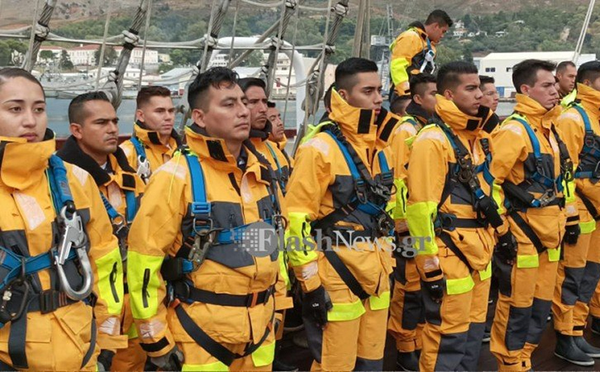 Ξανά στη Σούδα το εντυπωσιακό μεξικάνικο ιστιοφόρο ARM CUAUHTEMOC Ξανά στη Σούδα το εντυπωσιακό μεξικάνικο ιστιοφόρο ARM CUAUHTEMOC