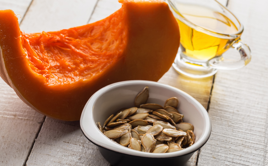 Έλαιο κολοκυθόσπορου Έλαιο κολοκυθόσπορου