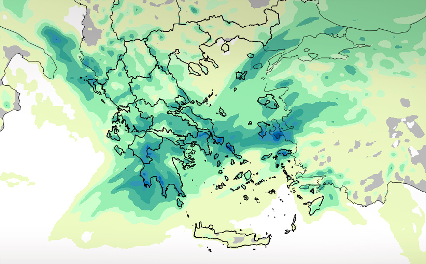 Καιρός: Βροχές και καταιγίδες σήμερα και στην Αττική, θα ενταθούν μετά το απόγευμα
