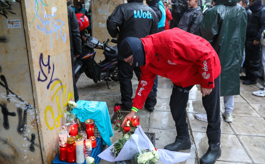 Συγκέντρωση διανομέων στη Θεσσαλονίκη Συγκέντρωση διανομέων στη Θεσσαλονίκη