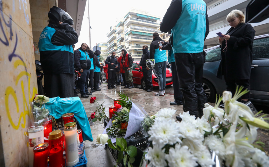 Συγκέντρωση διανομέων στη Θεσσαλονίκη Συγκέντρωση διανομέων στη Θεσσαλονίκη