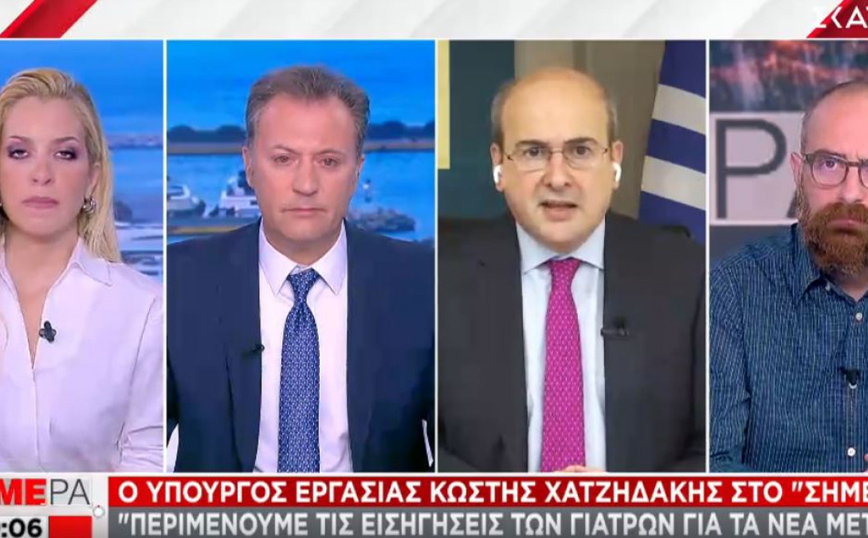 Χατζηδάκης: Δεν θέλουμε να ξανακλείσει συνολικά η οικονομία, εναρμονιζόμαστε με αυτά που γίνονται στην Ευρώπη
