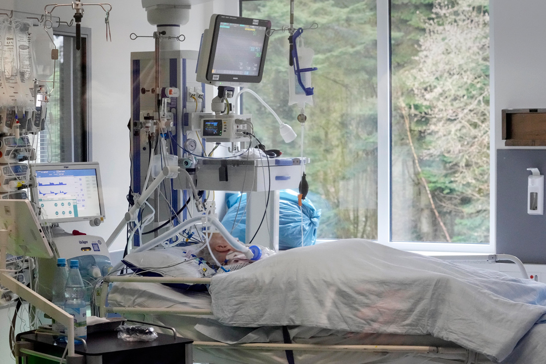 Μονάδα ΜΕΘ Covid στη Γερμανία Μονάδα ΜΕΘ Covid στη Γερμανία