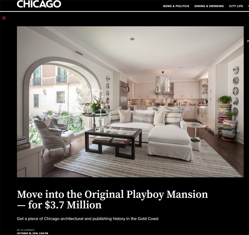 Η πρώτη έπαυλη του Χέφνερ στο Σικάγο Η πρώτη έπαυλη του Χέφνερ στο Σικάγο