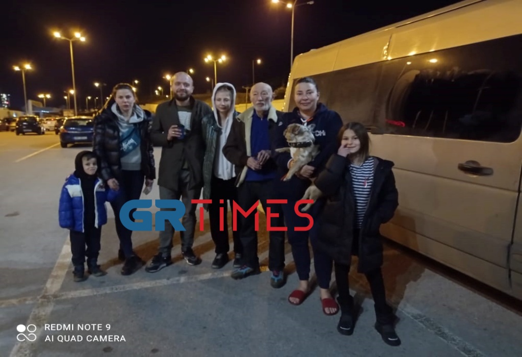 Η μεγάλη προσπάθεια οικογένειας Ουκρανών προσφύγων να έρθει στη Θεσσαλονίκη