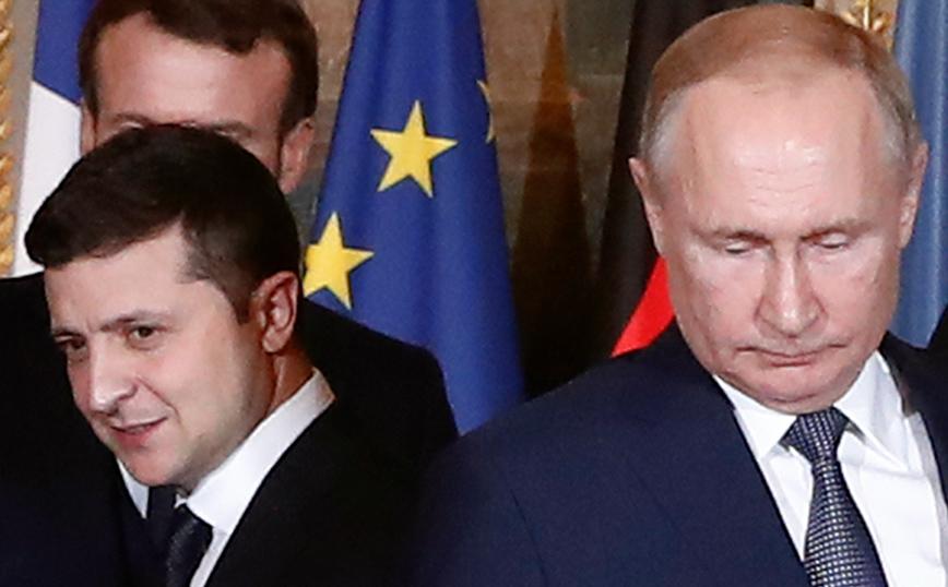 Ο Ζελένσκι καλεί τον Πούτιν σε διαπραγματεύσεις