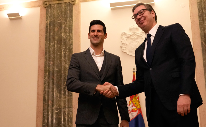 Νόβακ Τζόκοβιτς και Βούτσιτς Νόβακ Τζόκοβιτς και Βούτσιτς