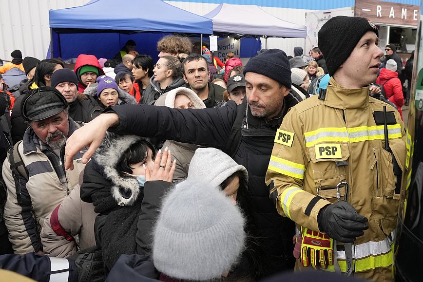 Πόλεμος στην Ουκρανία: Πάνω από ένα εκατομμύριο πρόσφυγες έφτασαν στην Πολωνία