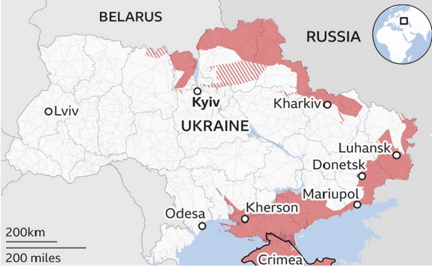 Πόλεμος στην Ουκρανία: «Καταρρέει» το ανατολικό μέτωπο &#8211; Νέα μαζική επίθεση της Ρωσίας