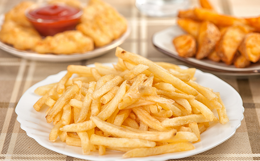 Τηγανιτές πατάτες Τηγανιτές πατάτες