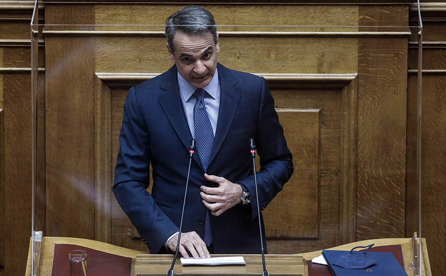 Μητσοτάκης στη Βουλή: Οι Έλληνες είμαστε με την δημοκρατία και απέναντι σε κάθε προσπάθεια ηγέτη να γίνει ηγεμόνας 