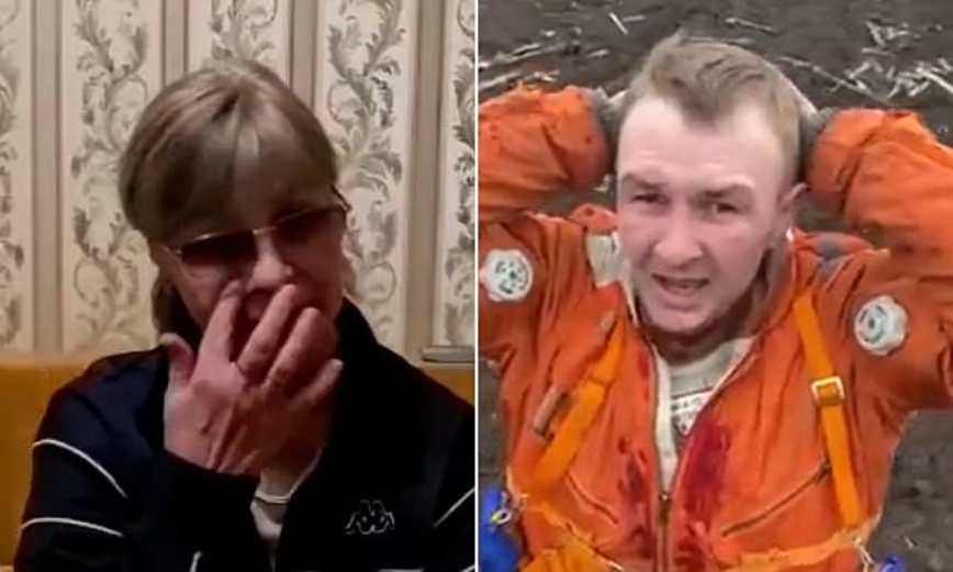 Πόλεμος στην Ουκρανία: Μητέρα ξεσπά σε λυγμούς για τον γιο της που είναι Ρώσος πιλότος &#8211; «Ντρέπομαι»