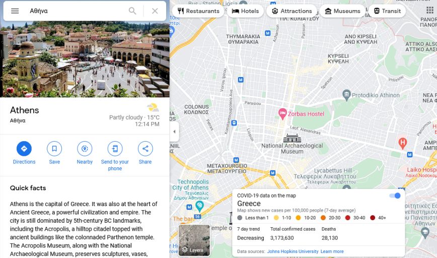 Google maps covid-19 Google maps covid-19
