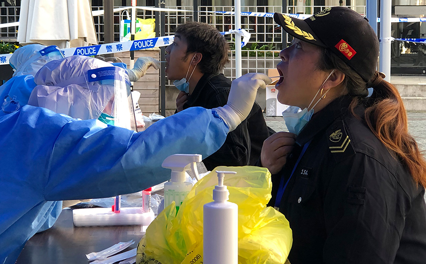 Lockdown στη Σανγκάη Lockdown στη Σανγκάη