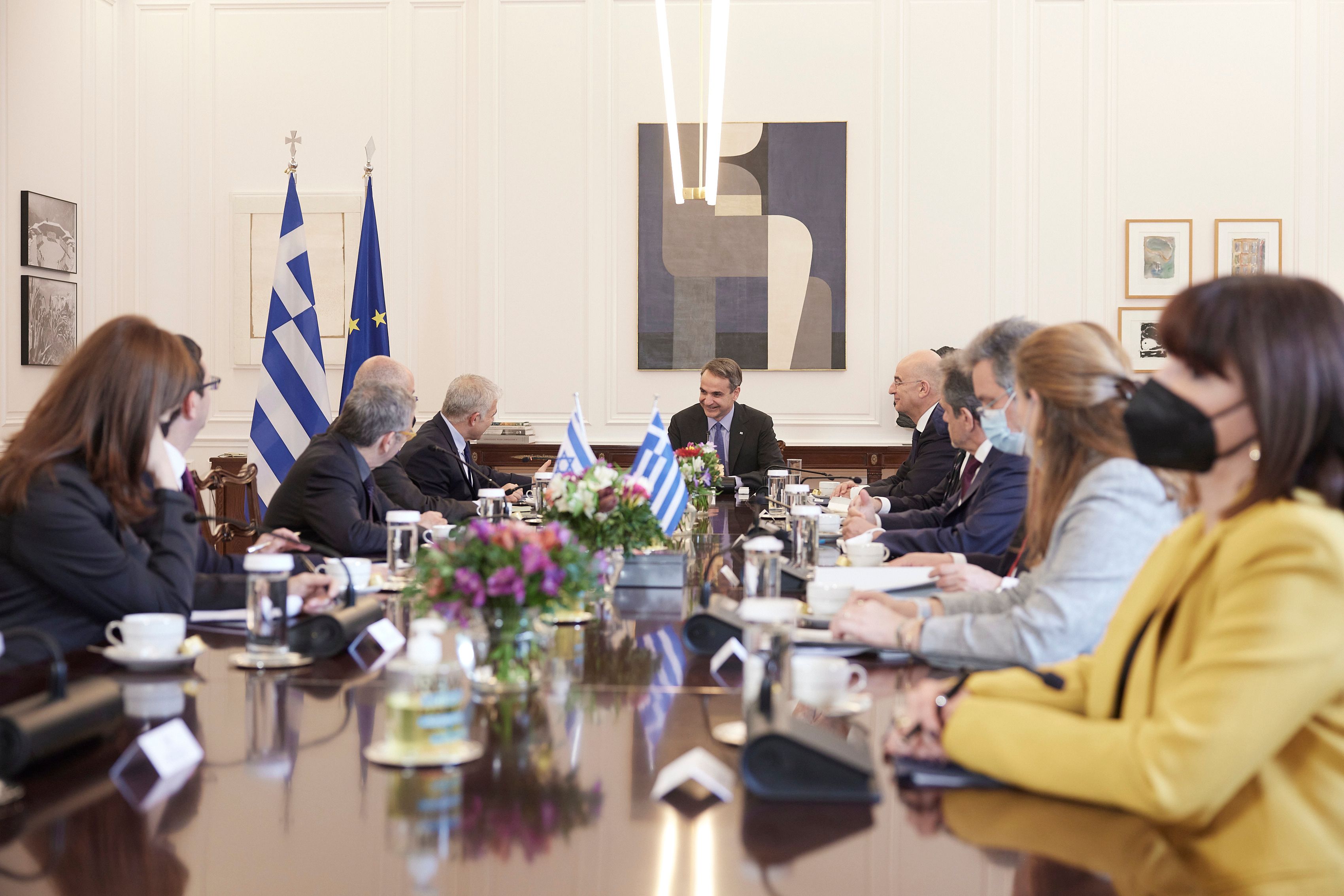 Μητσοτάκης με Ισραηλινό ΥΠΕΞ: Συμφωνία αξιοποίησης των ενεργειακών πόρων στην Ανατολική Μεσόγειο