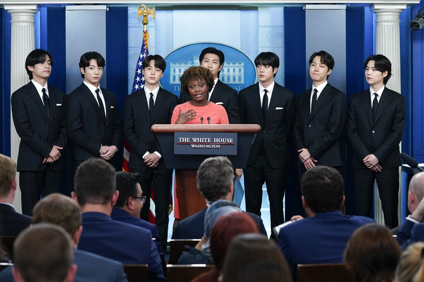 BTS: Το συγκρότημα της K-Pop πήγε στον Λευκό Οίκο και οι fans τους ξετρελάθηκαν
