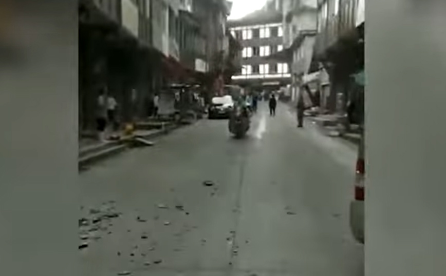 Ισχυρός σεισμός στην Κίνα: Τουλάχιστον ένας νεκρός και έξι τραυματίες στη Σετσουάν