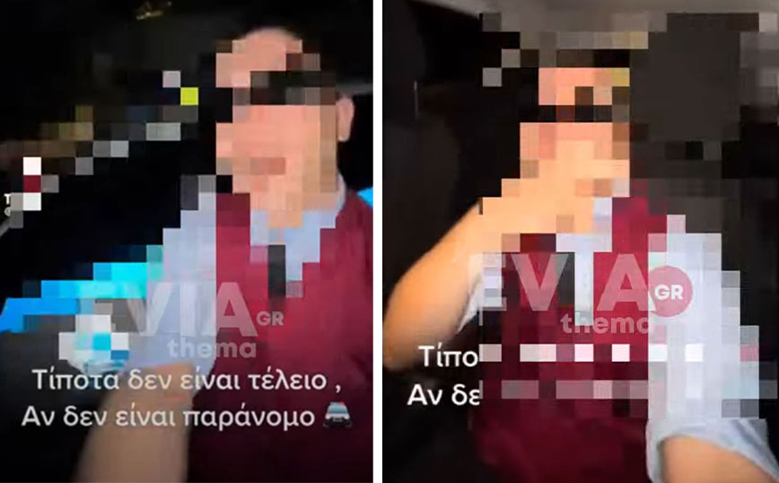 Εύβοια: Τράπερ γύρισε βίντεο μέσα σε ασυνόδευτο περιπολικό και το ανέβασε στο TikTok