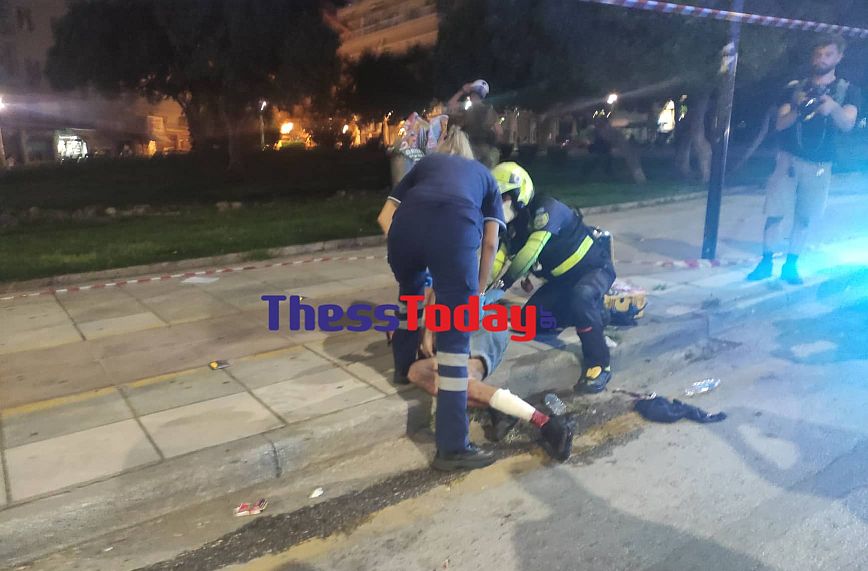 Θεσσαλονίκη: Αιματηρή συμπλοκή αλλοδαπών στο κέντρο &#8211; Δύο τραυματίες στο νοσοκομείο