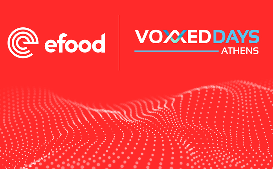 Στις 30 Σεπτεμβρίου και 1η Οκτωβρίου, η ομάδα του efood θα βρίσκεται στο Voxxed Days