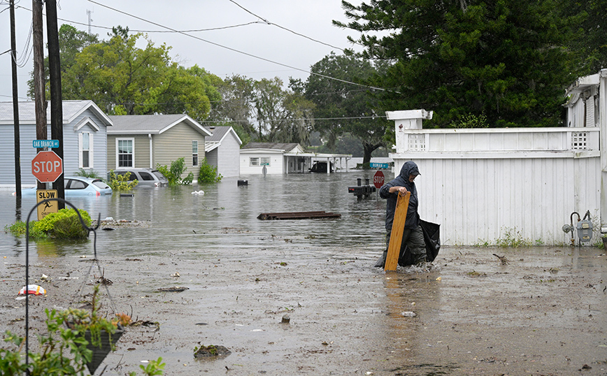 Απειλείται με καταστροφικές πλημμύρες η Φλόριντα από τον κυκλώνα «Ντέμπι»