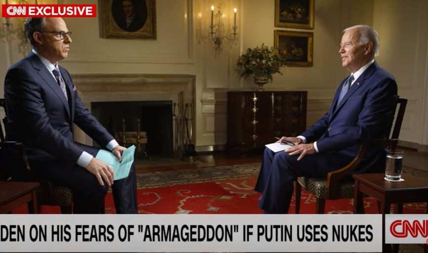 Πόσο ρεαλιστικό θεωρεί ο Μπάιντεν ότι ο Πούτιν θα δώσει διαταγή για πυρηνικό όπλο; &#8211; Η απάντησή του στο CNN