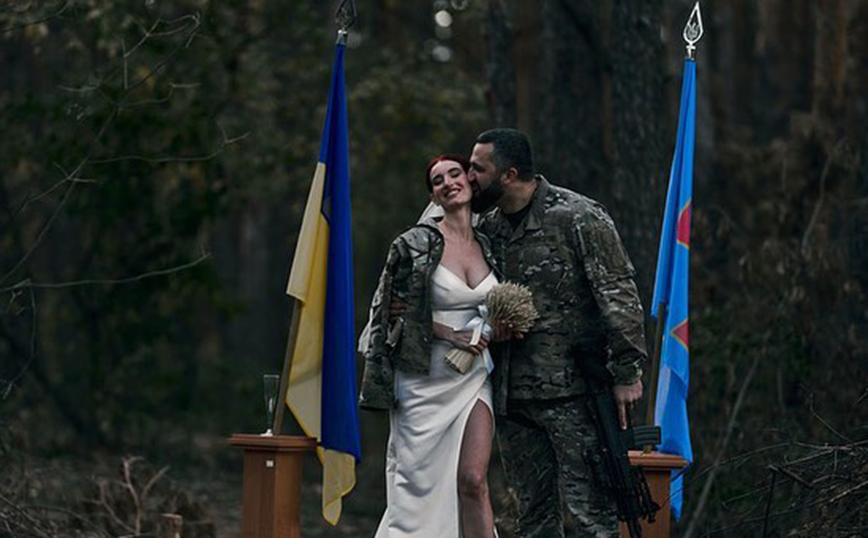 Ουκρανία: Παντρεύτηκε στο Χάρκοβο η «Ιωάννα της Λωραίνης» του Κιέβου