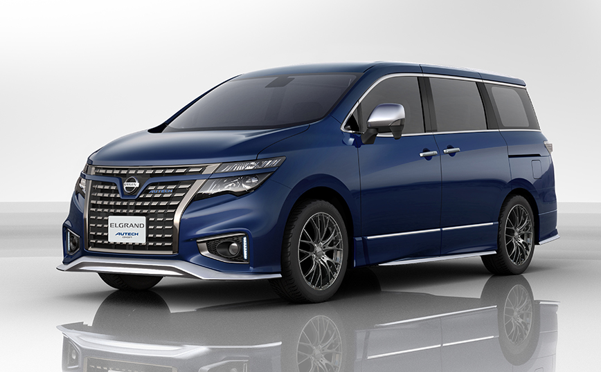 Το Yokohama Advan V51 στάνταρ στο Nissan Elgrand