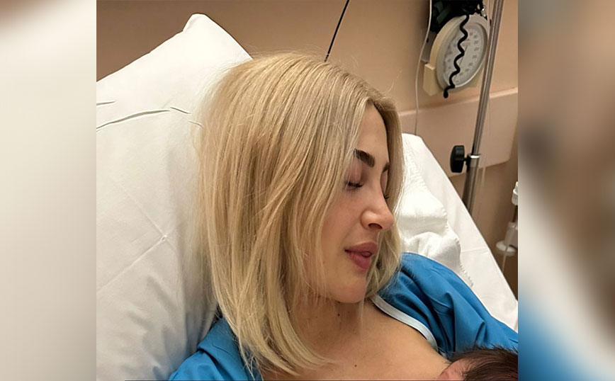 Ιωάννα Τούνη: Η πρώτη φωτογραφία αγκαλιά με το μωρό – Το μήνυμα του Δημήτρη Αλεξάνδρου