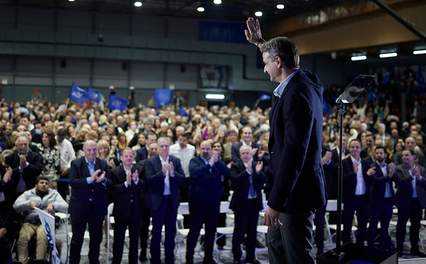 Ο Κυριάκος Μητσοτάκης στη Λάρισα Ο Κυριάκος Μητσοτάκης στη Λάρισα