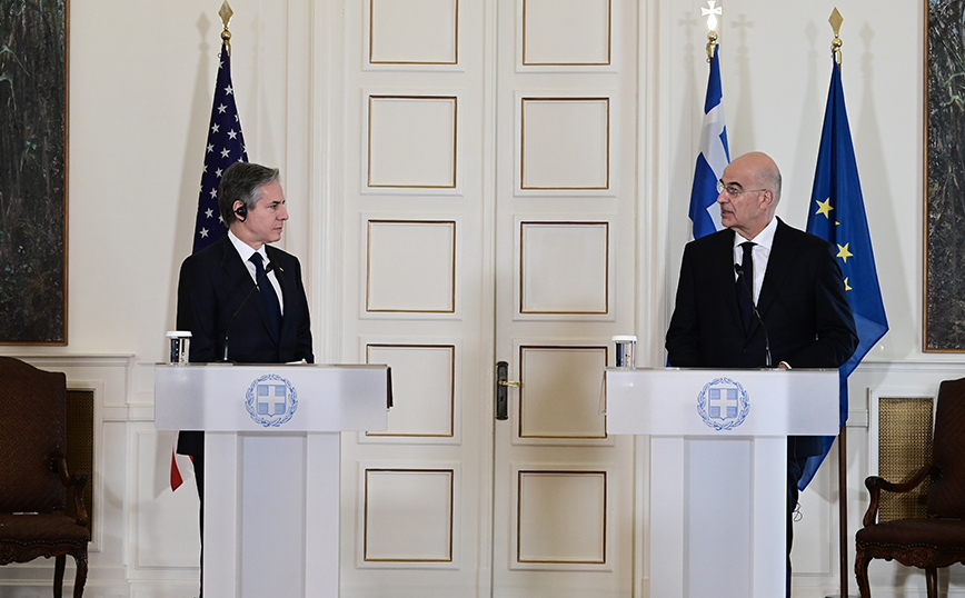 Μπλίνκεν – Δένδιας: Στρατηγικές οι σχέσεις Ελλάδας και ΗΠΑ, έχουν φτάσει στο υψηλότερο σημείο, με βέβαιη προοπτική