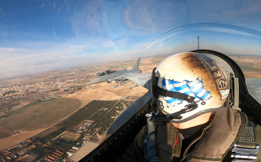 Έλληνες πιλότοι διακρίθηκαν σε άσκηση του ΝΑΤΟ στην Ισπανία