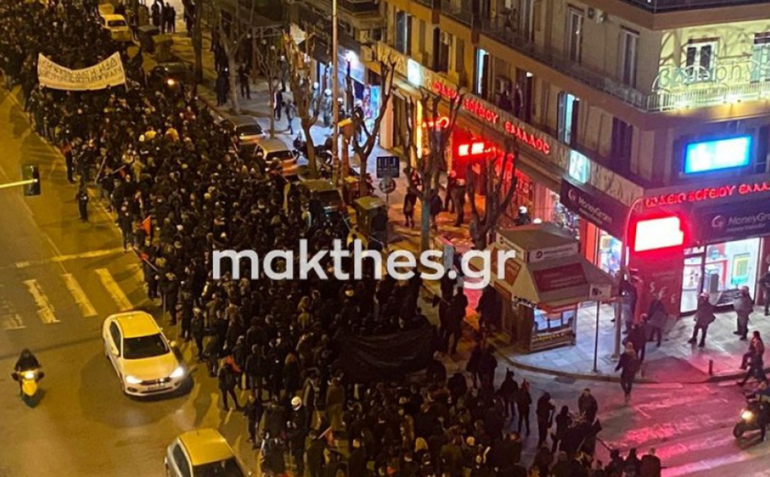 Θεσσαλονίκη: Νέα συγκέντρωση διαμαρτυρίας και πορεία για την τραγωδία των Τεμπών